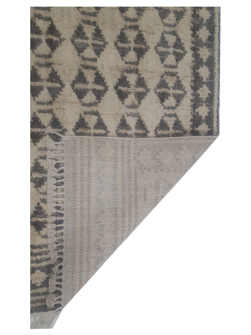 Pacific Aero 69767 Beige Brown Modern Power Loom Rug