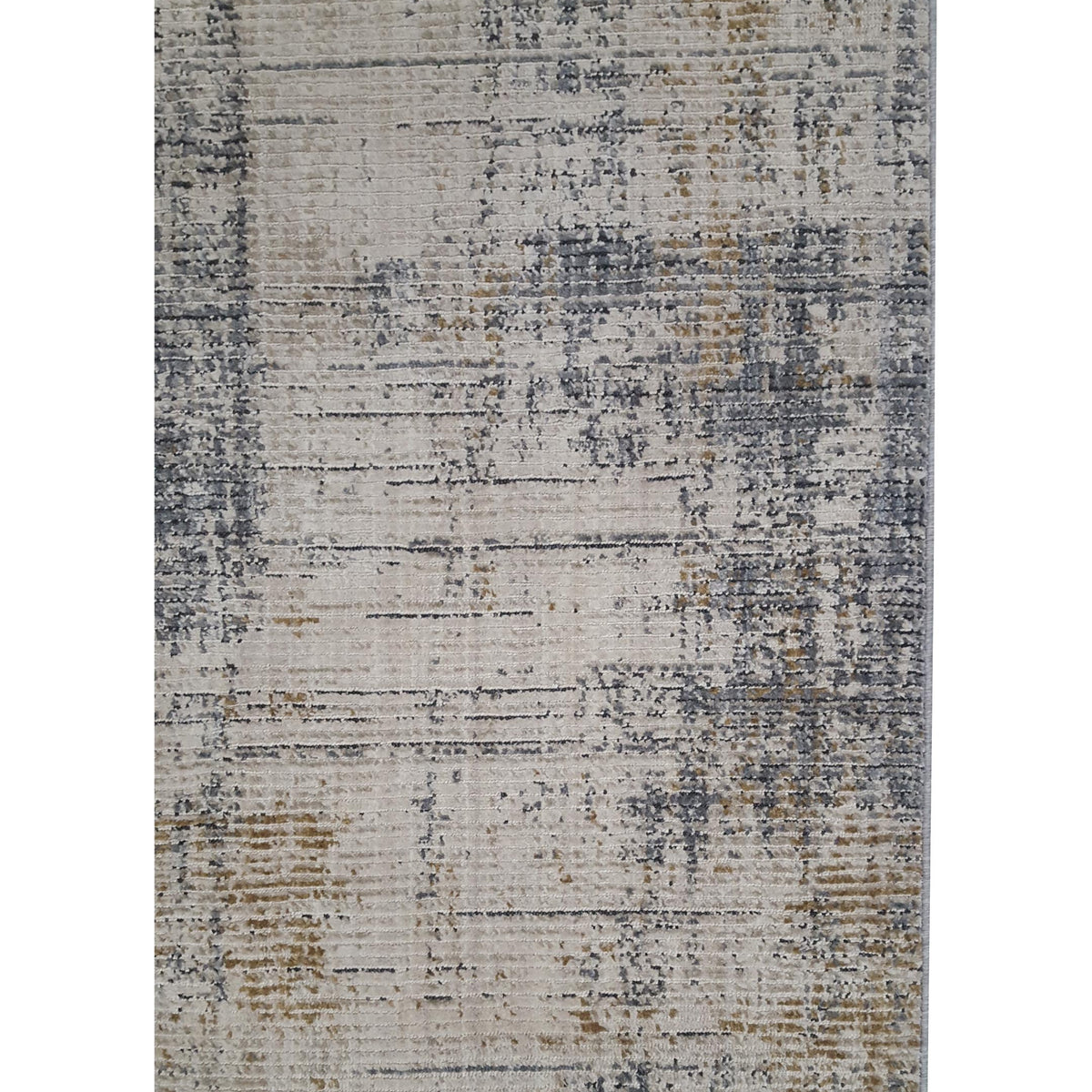 Pacific Aero 69770 Ivory Grey Modern Power Loom Rug