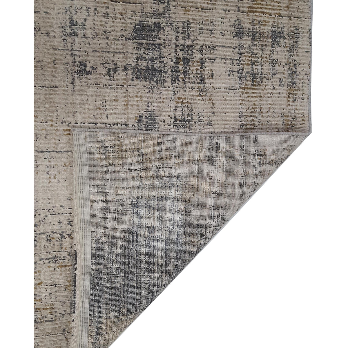 Pacific Aero 69770 Ivory Grey Modern Power Loom Rug