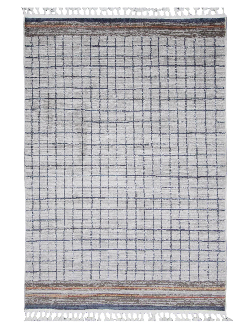 Pacific Aero  Blue Ivory Modern