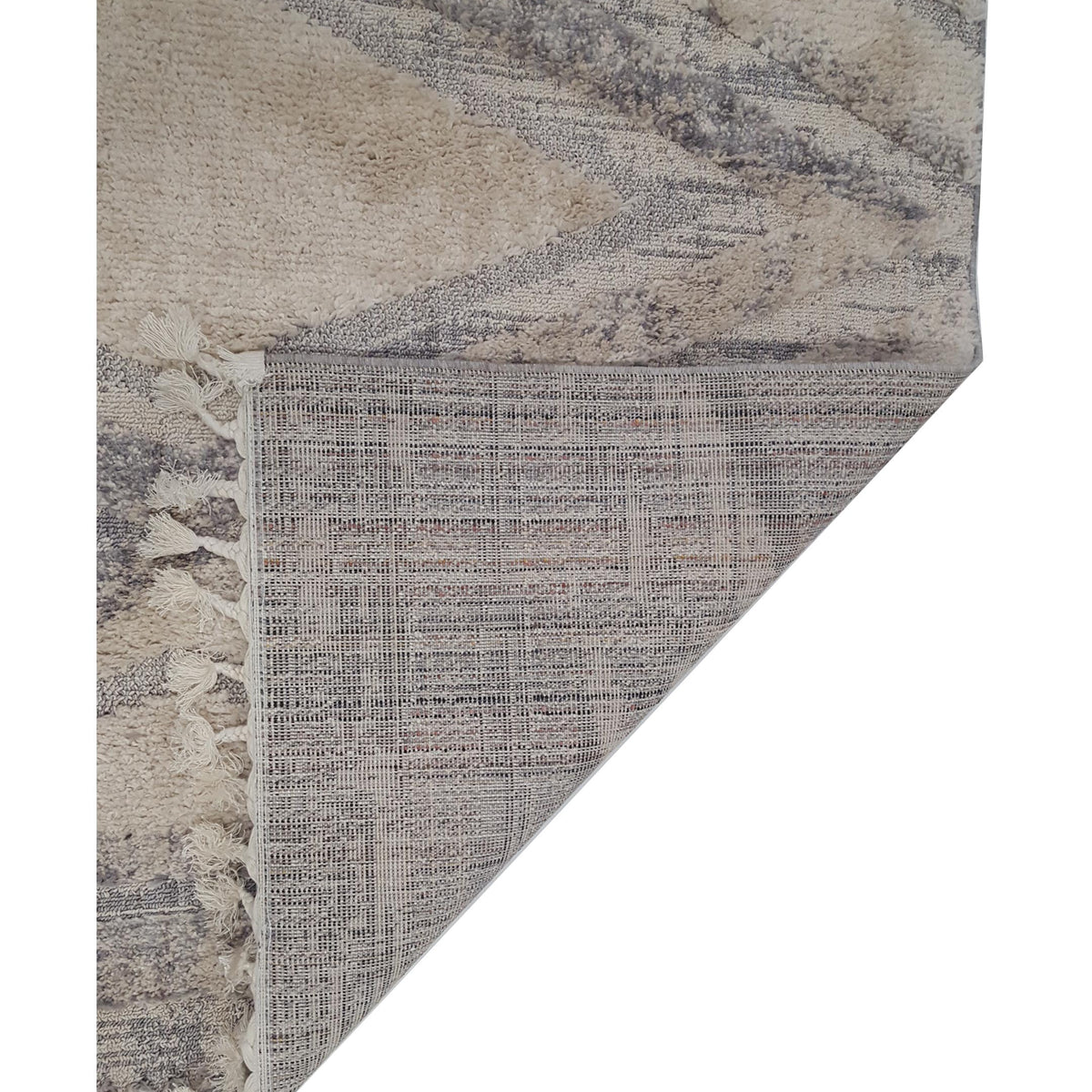 Pacific Aero 69772 Beige Grey Modern Power Loom Rug