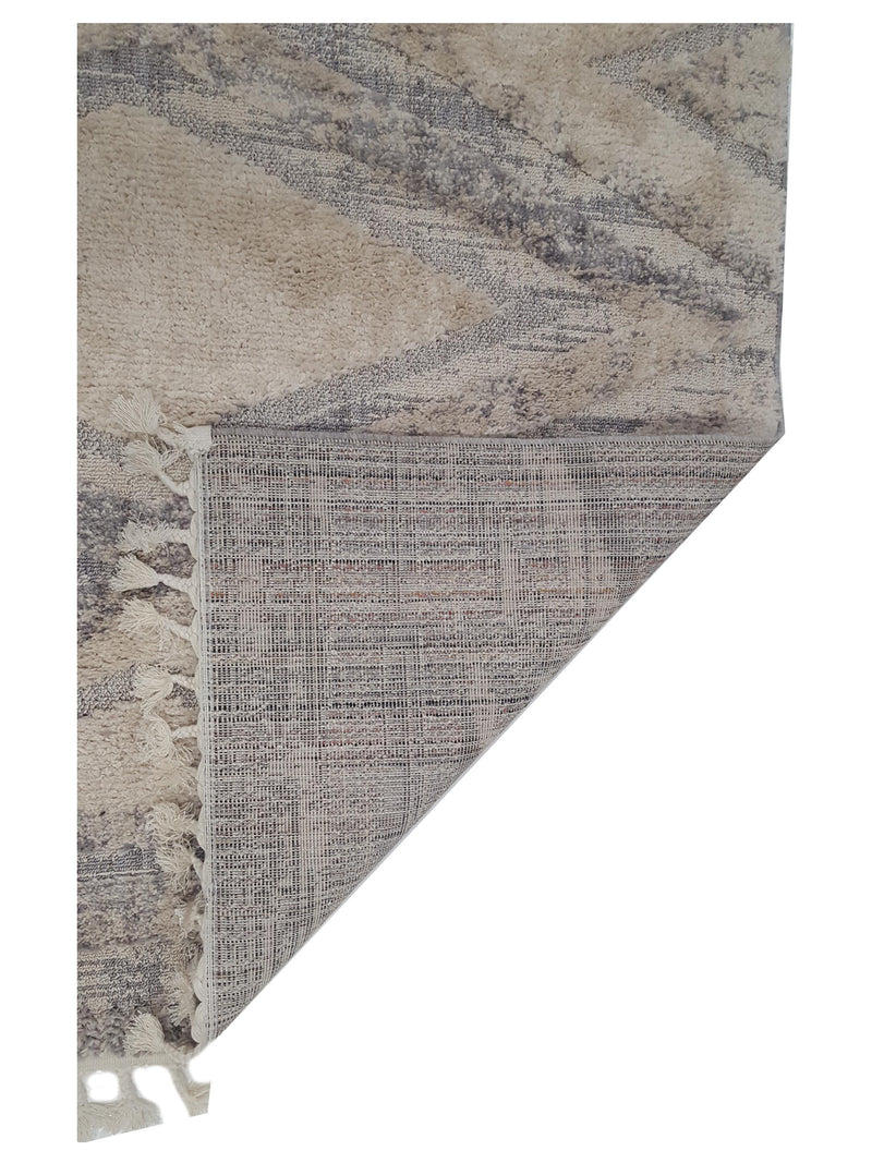 Pacific Aero 69772 Beige Grey Modern Power Loom Rug