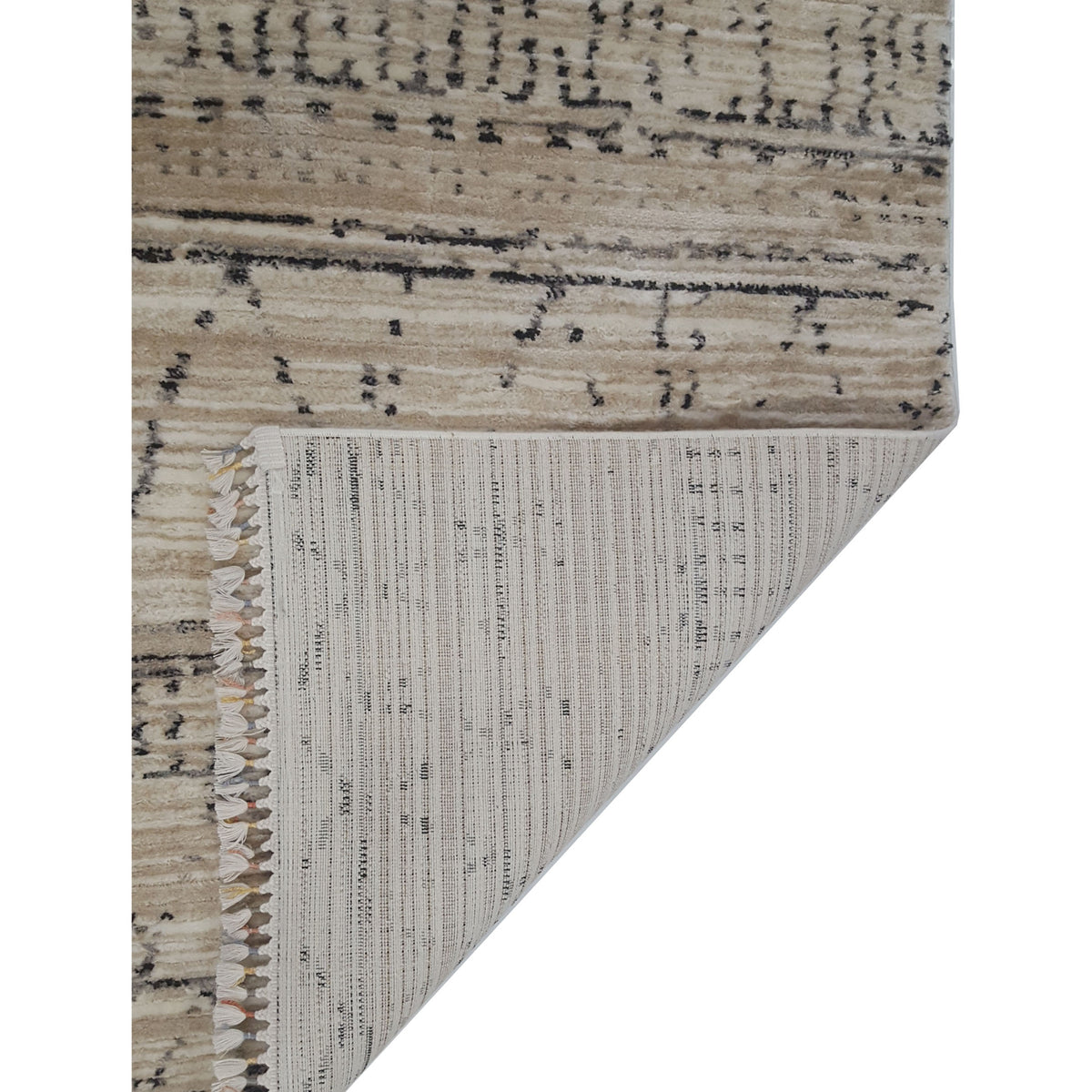 Pacific Aero 69775 Khaki Beige Modern Power Loom Rug