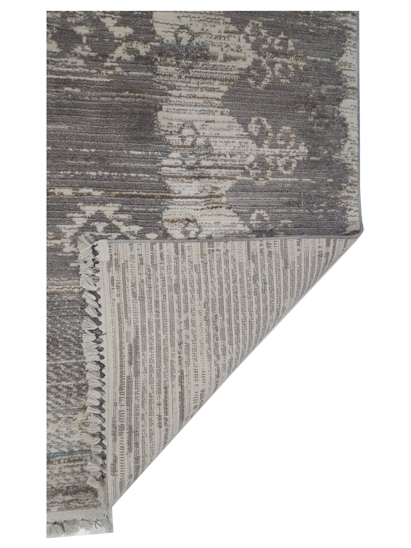 Pacific Aero 69777 Beige Grey Modern Power Loom Rug