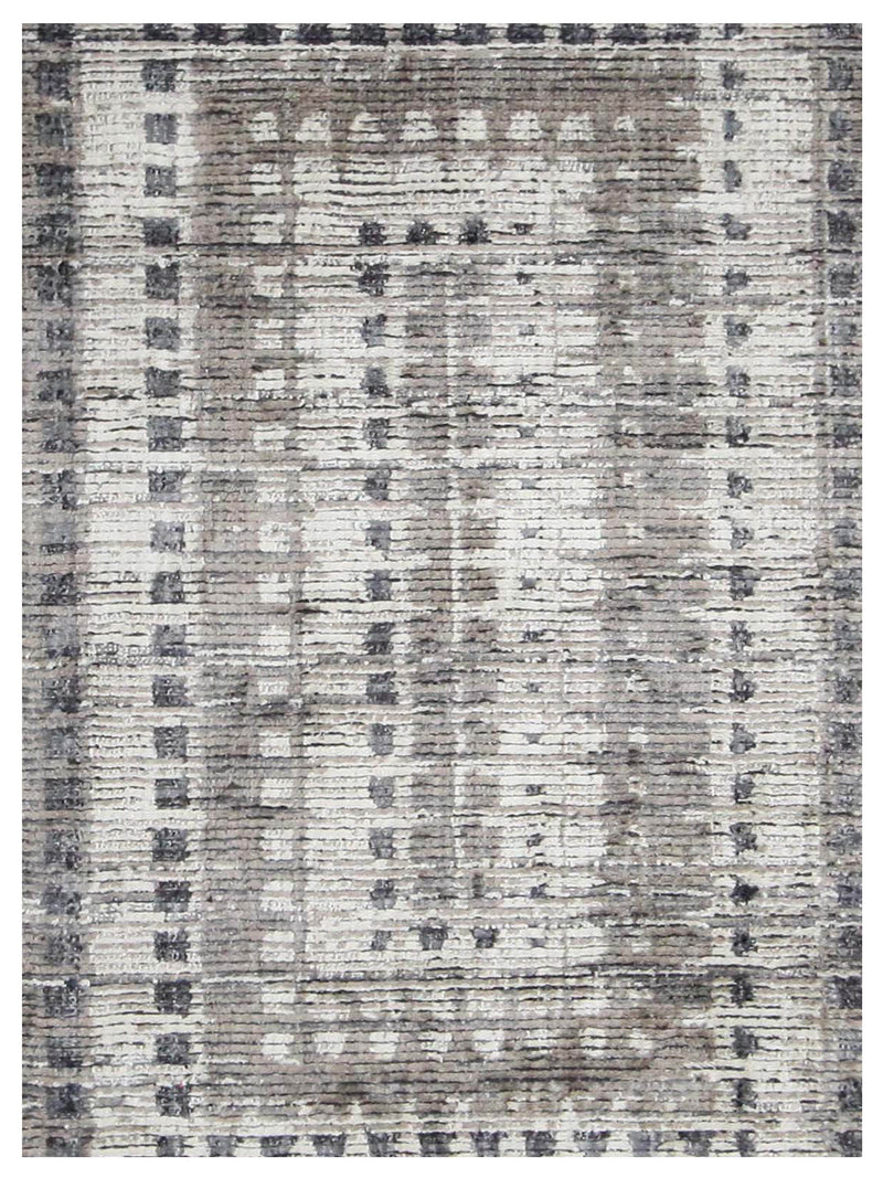 Pacific Aero 69779 Ivory Grey Modern Power Loom Rug