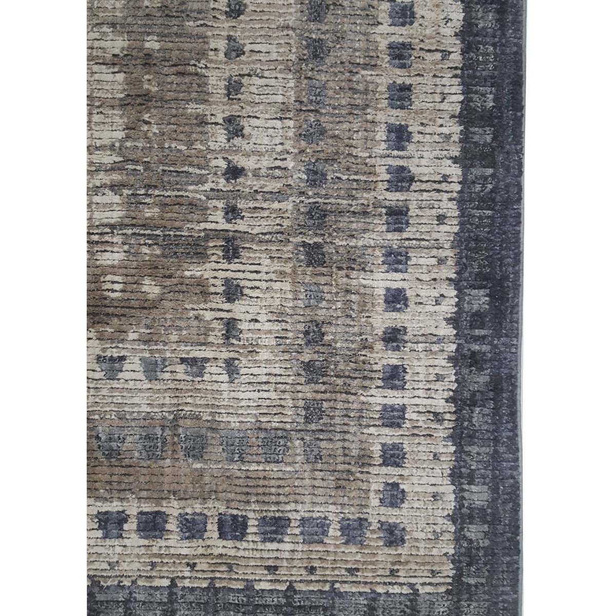 Pacific Aero 69779 Ivory Grey Modern Power Loom Rug