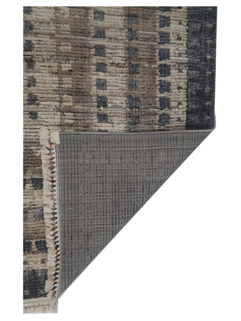 Pacific Aero 69779 Ivory Grey Modern Power Loom Rug