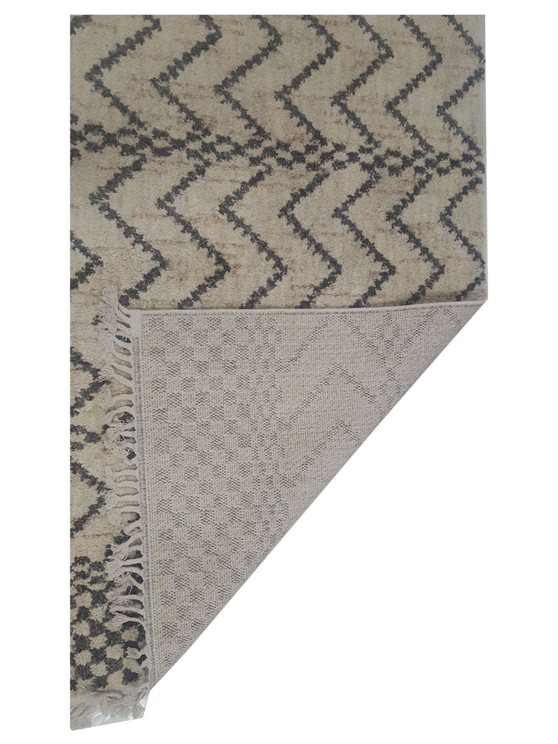 Pacific Aero 69785 Beige Grey Modern Power Loom Rug
