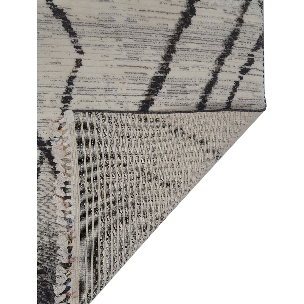 Pacific Aero 69786 Beige Grey Modern Power Loom Rug