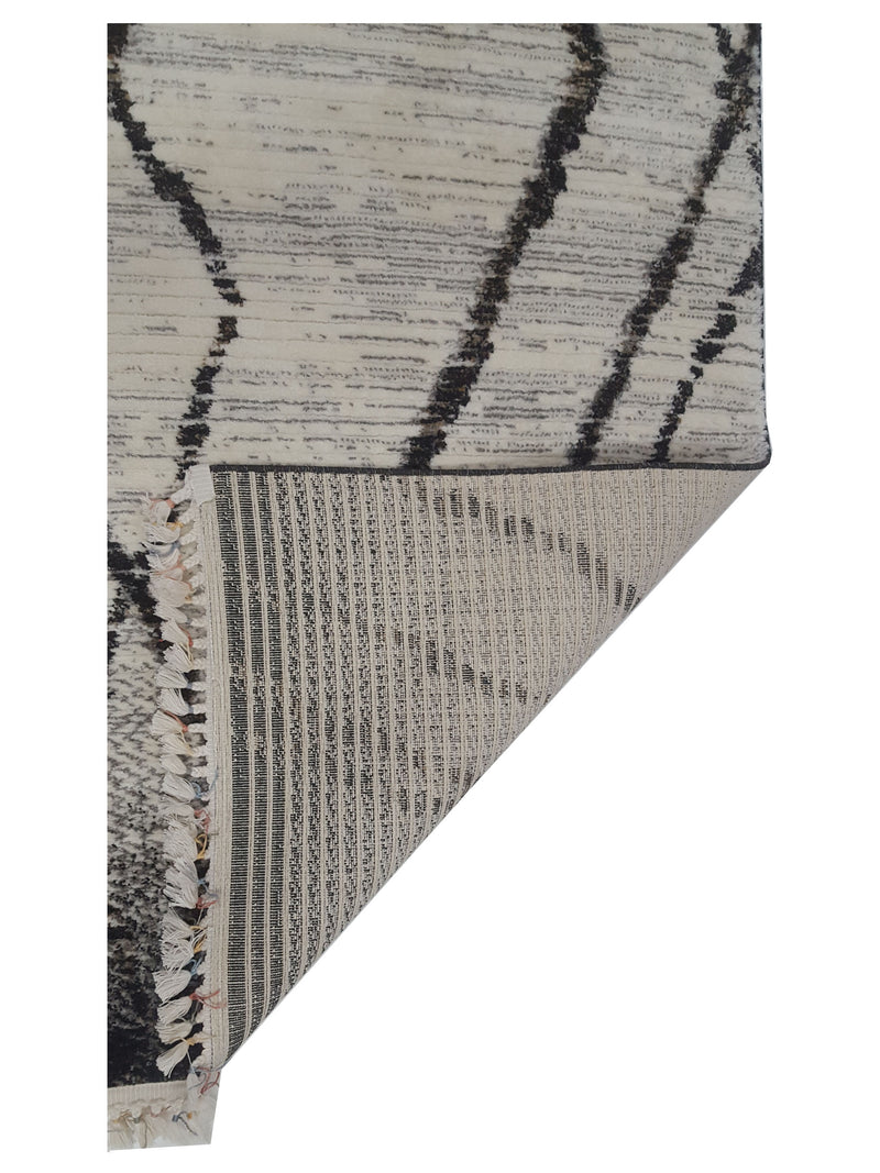 Pacific Aero 69786 Beige Grey Modern Power Loom Rug