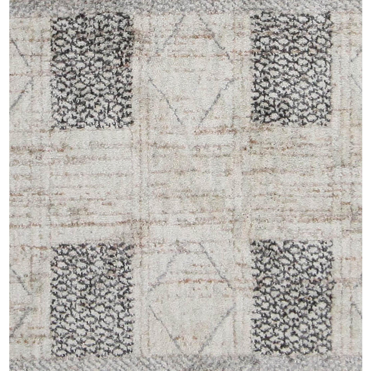 Pacific Aero 69789 Ivory Grey Modern Power Loom Rug