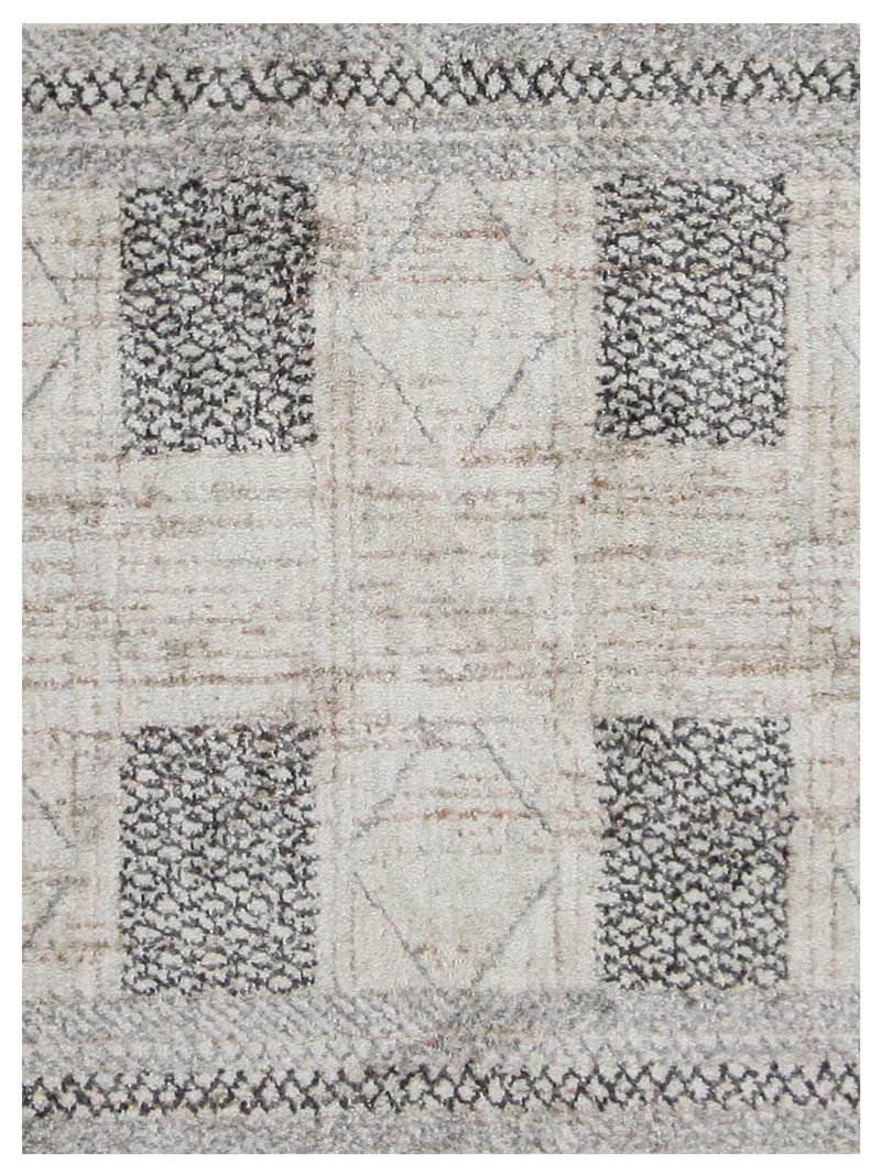 Pacific Aero 69789 Ivory Grey Modern Power Loom Rug