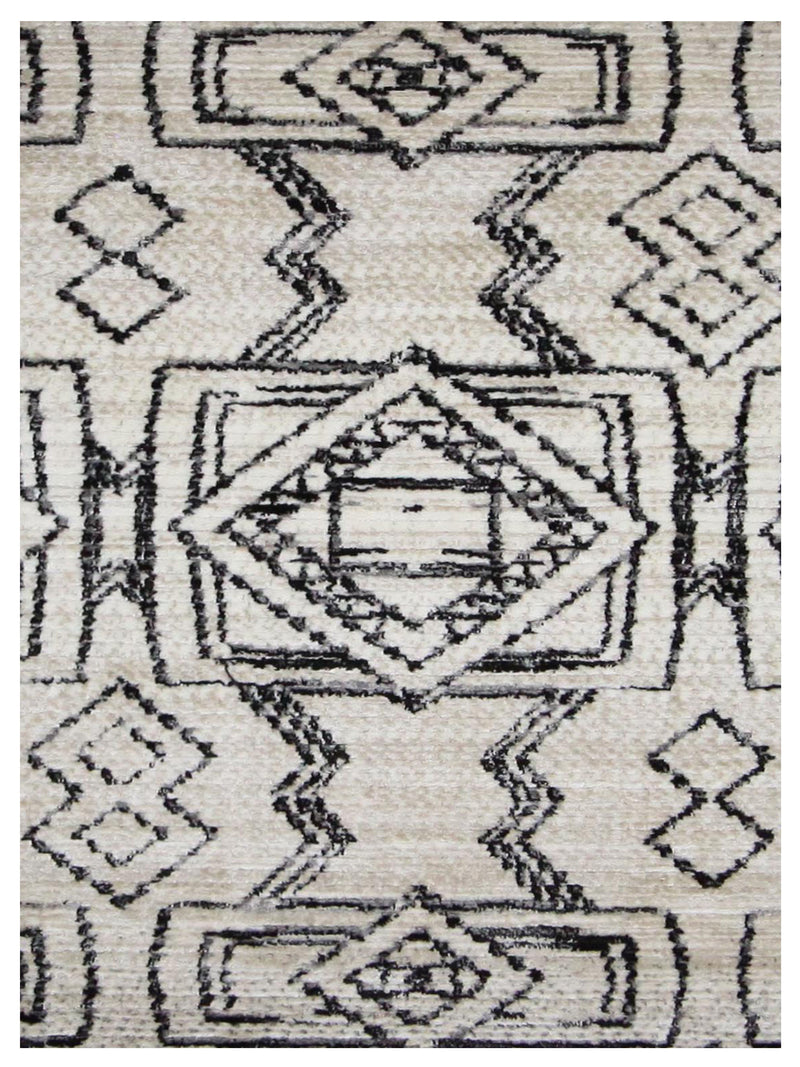 Pacific Aero 69792 Ivory Grey Modern Power Loom Rug