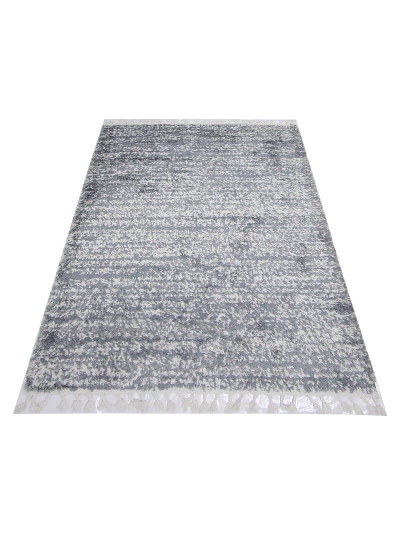 Pacific Aero 69796 Ivory Grey Modern Power Loom Rug