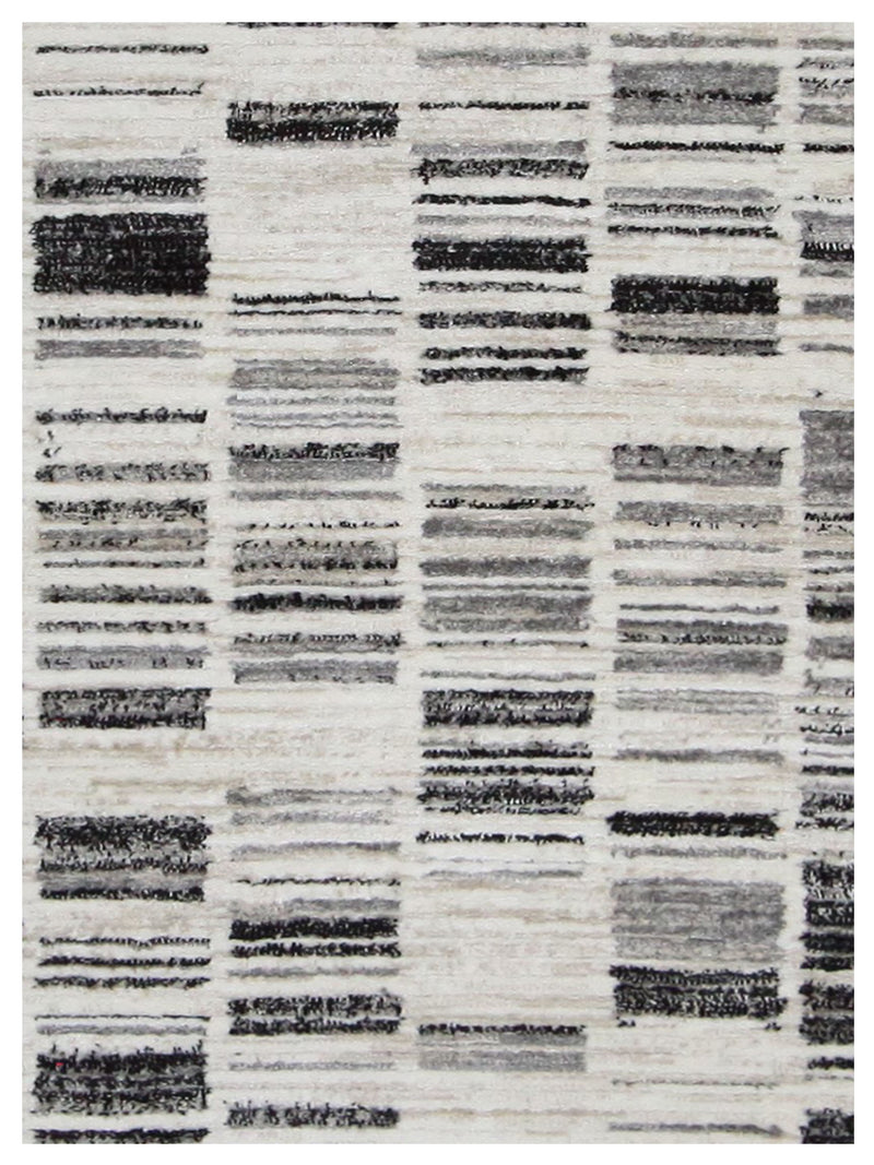 Pacific Aero 69797 Ivory Grey Modern Power Loom Rug