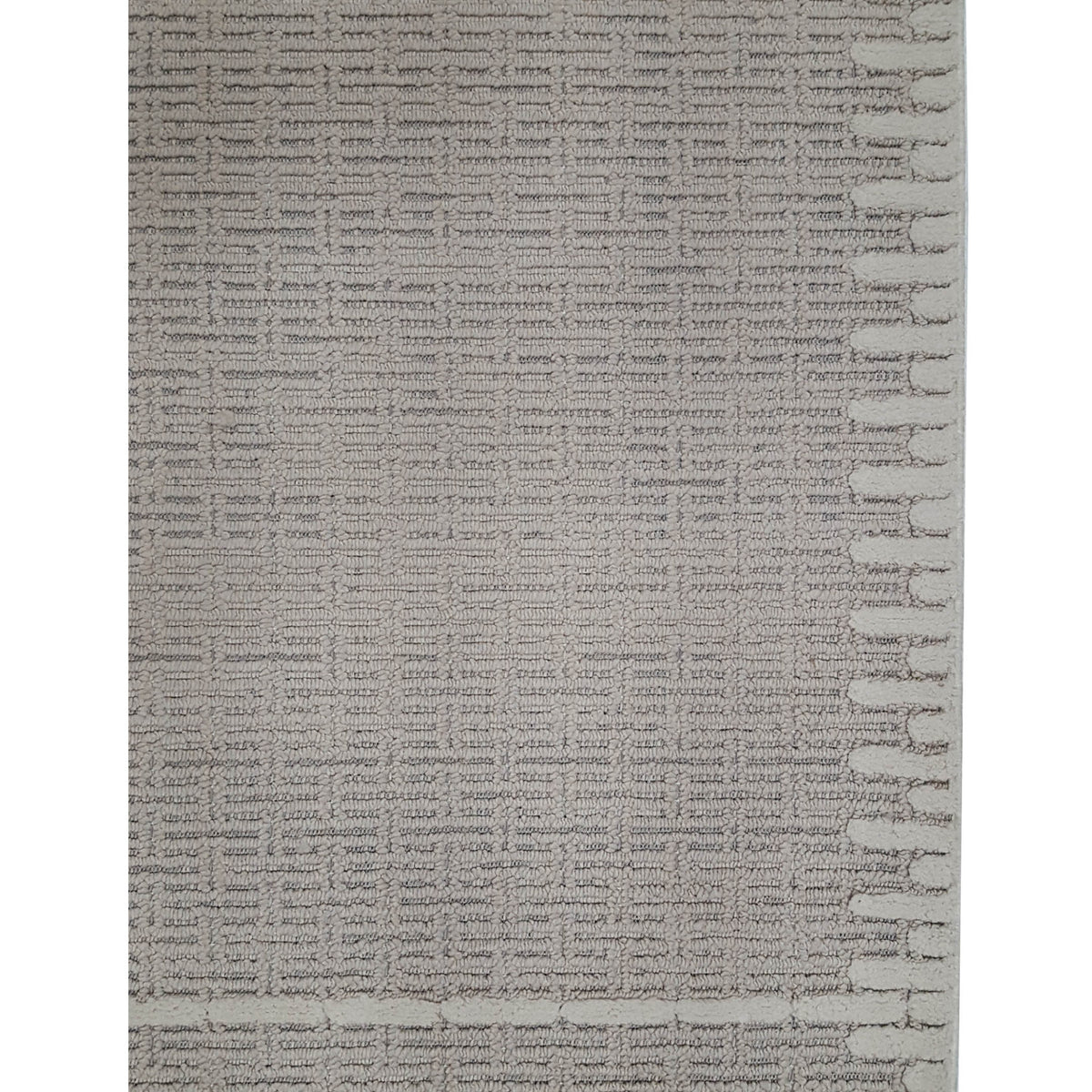 Pacific Aero 69798 Ivory Ivory Modern Power Loom Rug