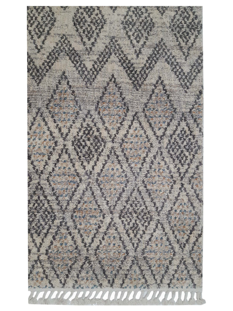 Pacific Aero 69801 Beige Grey Modern Power Loom Rug