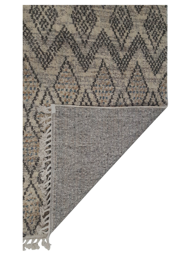 Pacific Aero 69801 Beige Grey Modern Power Loom Rug