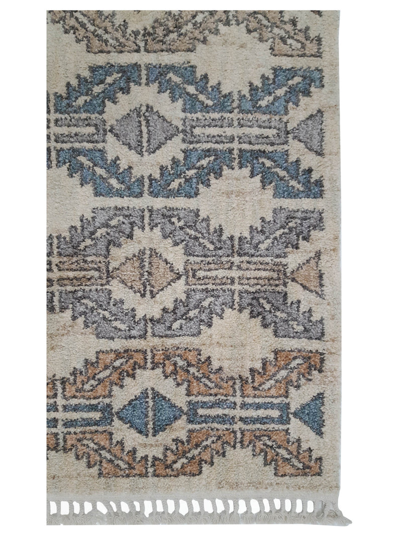 Pacific Aero 69802 Beige Multi Modern Power Loom Rug