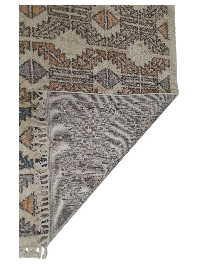 Pacific Aero 69802 Beige Multi Modern Power Loom Rug