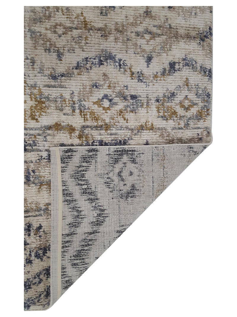 Pacific Aero 69803 Beige Multi Modern Power Loom Rug