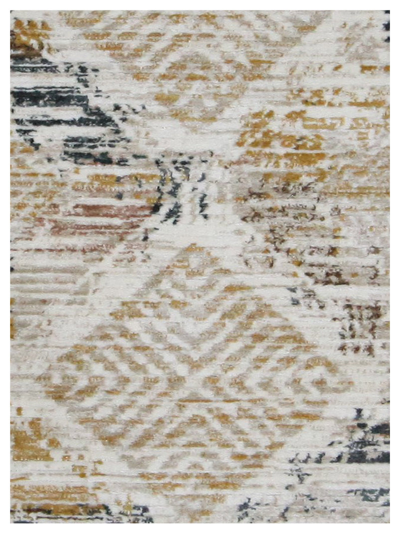 Pacific Aero 69804 Beige Gold Modern Power Loom Rug