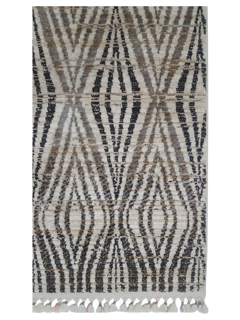 Pacific Aero 69808 Grey Ivory Modern Power Loom Rug