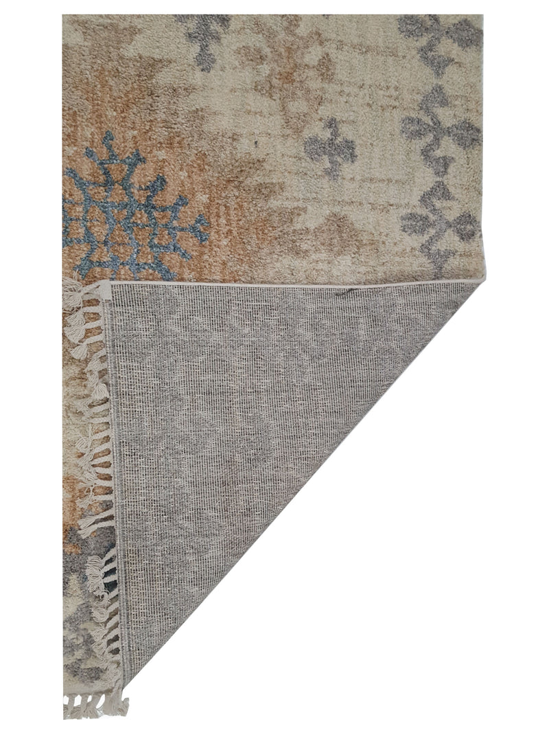 Pacific Aero 69810 Beige Multi Modern Power Loom Rug