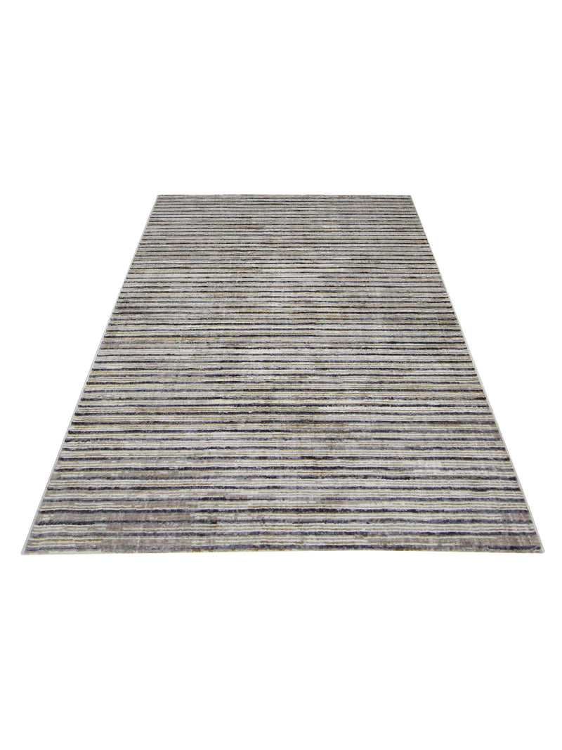 Pacific Aero 69811 Multi Grey Modern Power Loom Rug