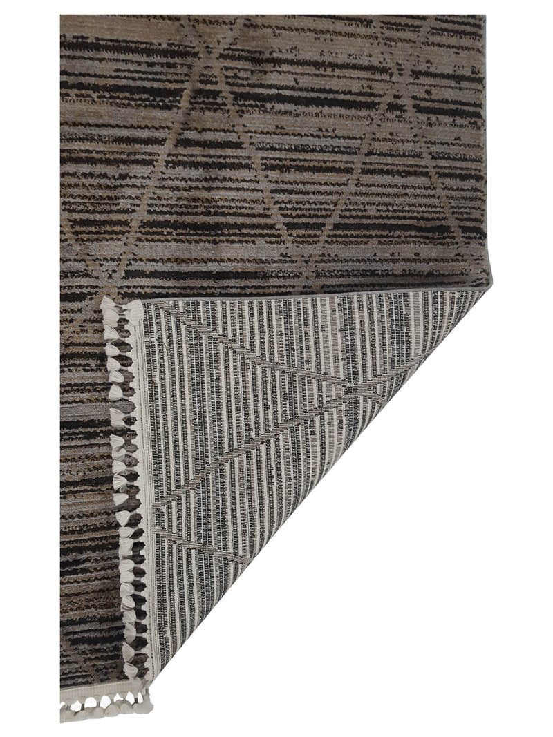 Pacific Aero 69812 Grey Beige Modern Power Loom Rug