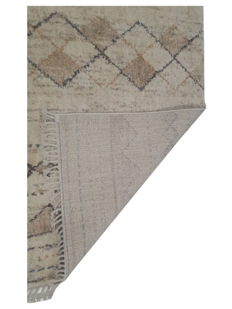Pacific Aero 69813 Beige Khaki Modern Power Loom Rug