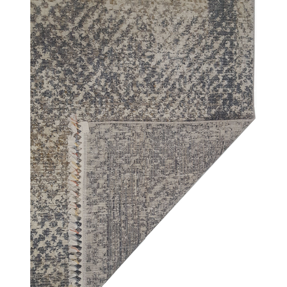 Pacific Aero 69814 Ivory Grey Modern Power Loom Rug