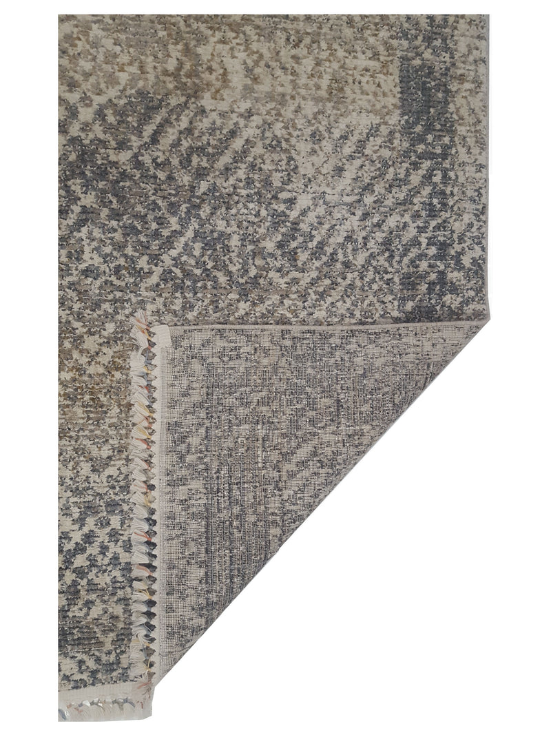 Pacific Aero 69814 Ivory Grey Modern Power Loom Rug