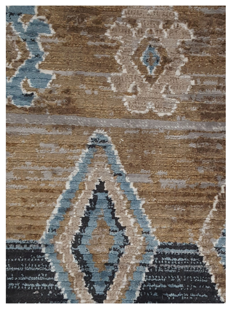 Pacific Aero 69816 Khaki Grey Modern Power Loom Rug