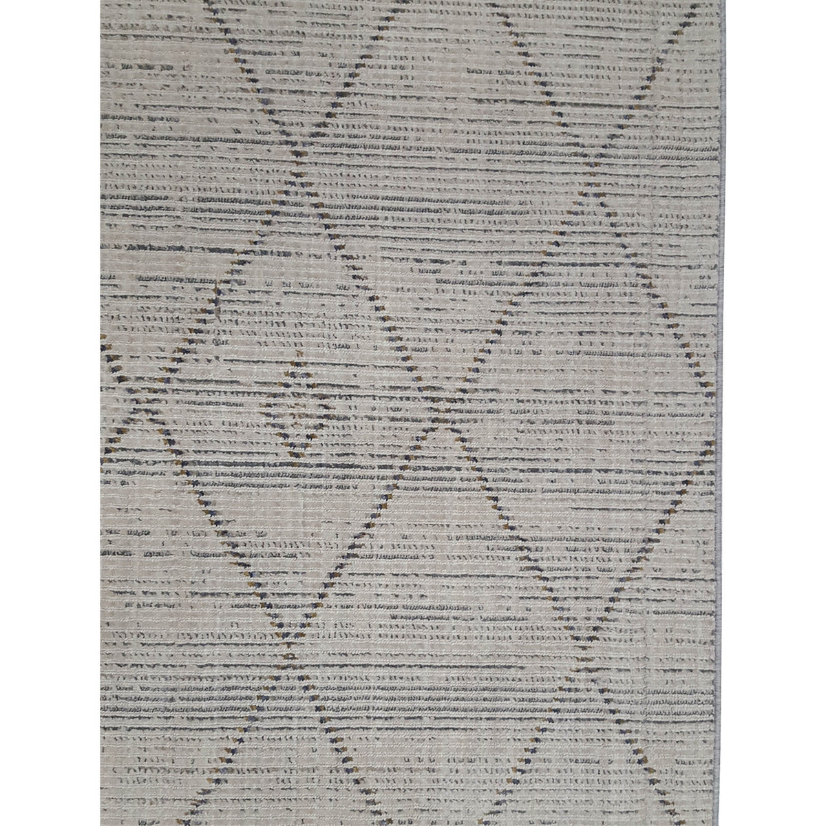 Pacific Aero 69817 Ivory Grey Modern Power Loom Rug