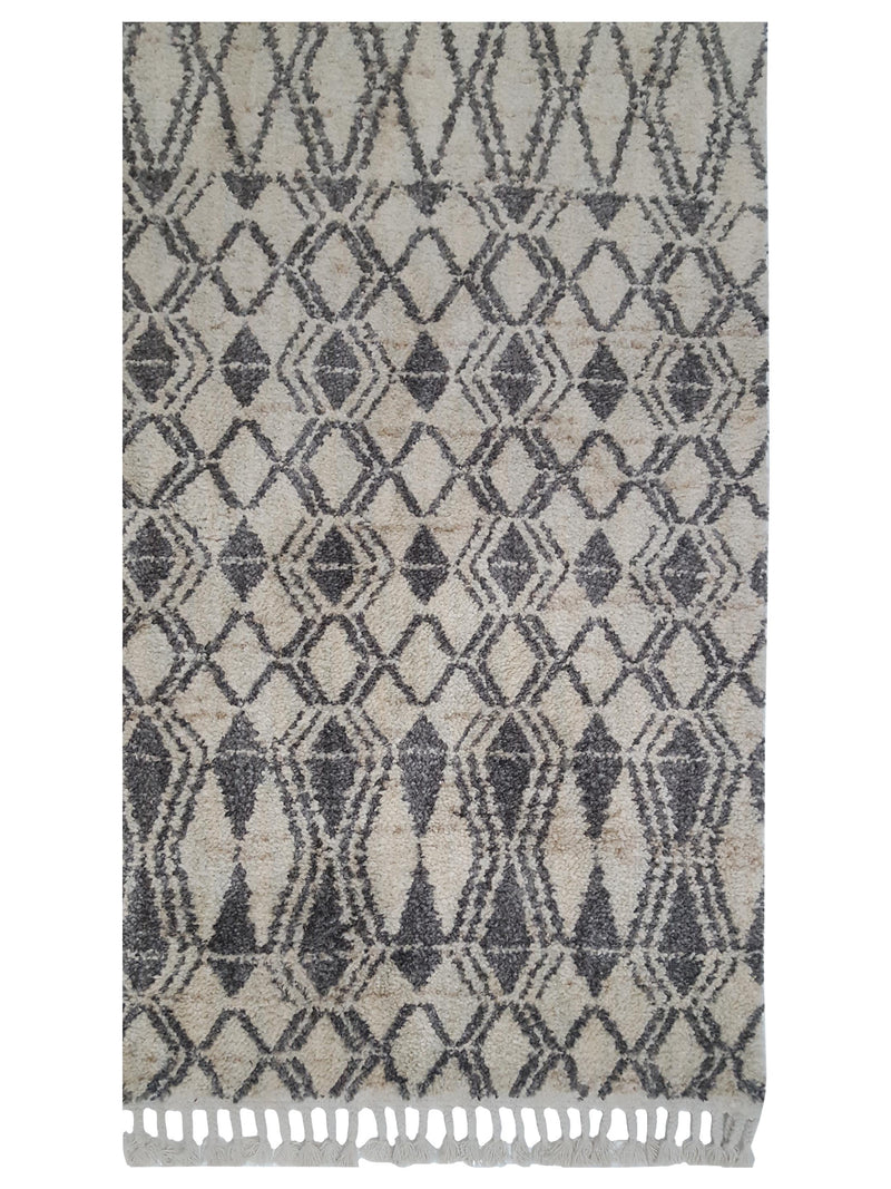 Pacific Aero 69819 Ivory Grey Modern Power Loom Rug