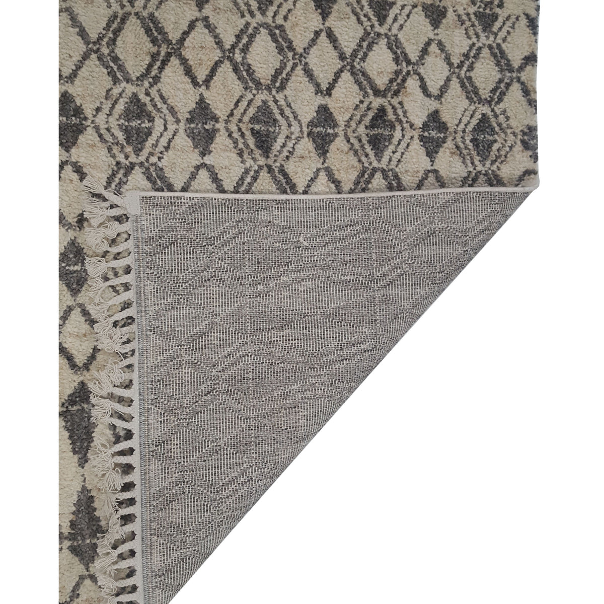 Pacific Aero 69819 Ivory Grey Modern Power Loom Rug