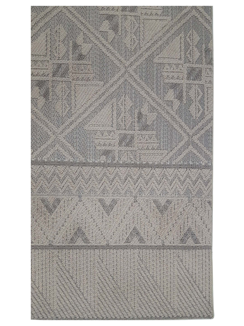 Pacific Aero 69824 Grey Ivory Modern Power Loom Rug