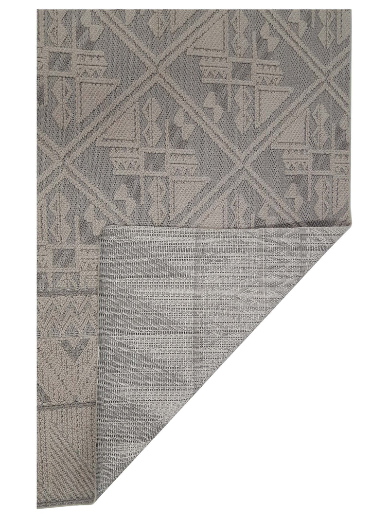 Pacific Aero 69824 Grey Ivory Modern Power Loom Rug