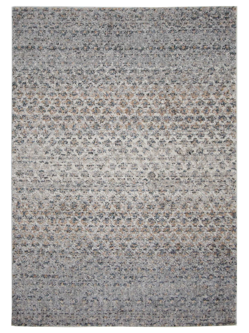 Pacific Aero 70461 Ivory Grey Modern Power Loom Rug
