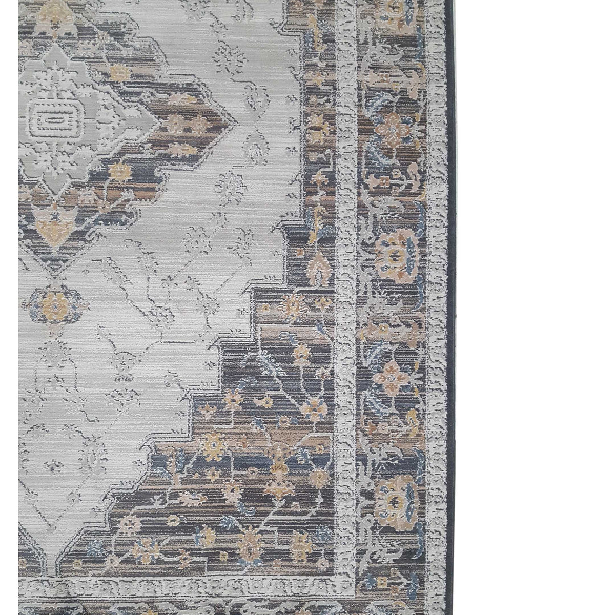 Pacific Cobra 72435 Ivory Grey Transitional Power Loom Rug
