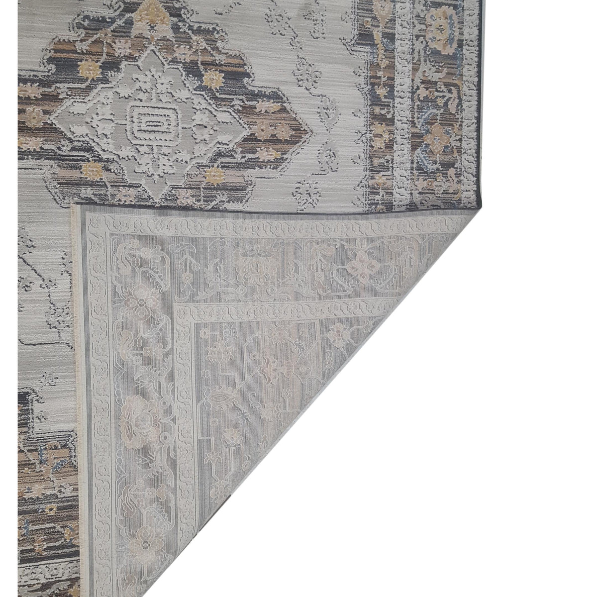 Pacific Cobra 72435 Ivory Grey Transitional Power Loom Rug