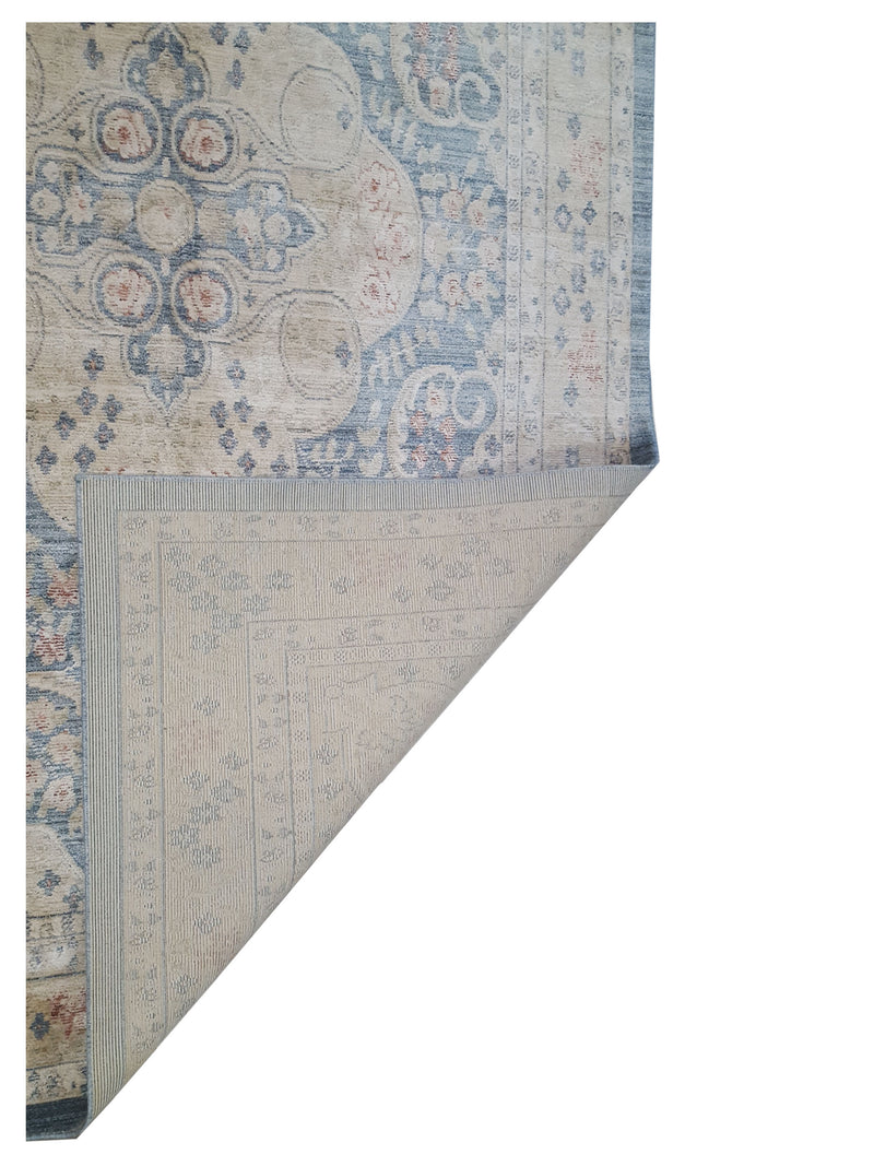 Pacific Cobra 72437 Sky Ivory Transitional Power Loom Rug