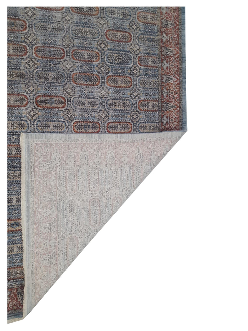 Pacific Cobra 72448 Grey Rose Transitional Power Loom Rug