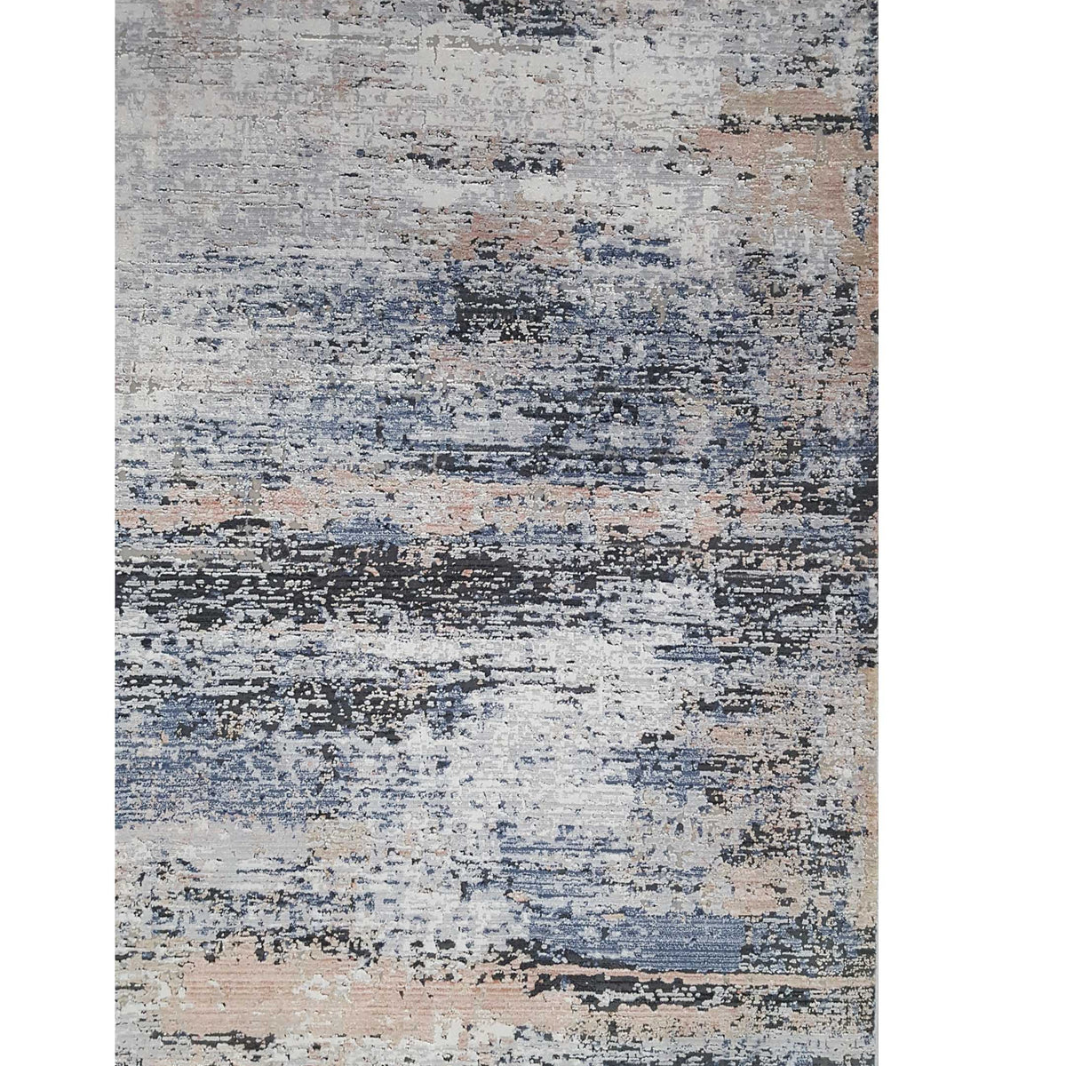 Pacific Ibiza 73182 Grey Blue Modern Power Loom Rug