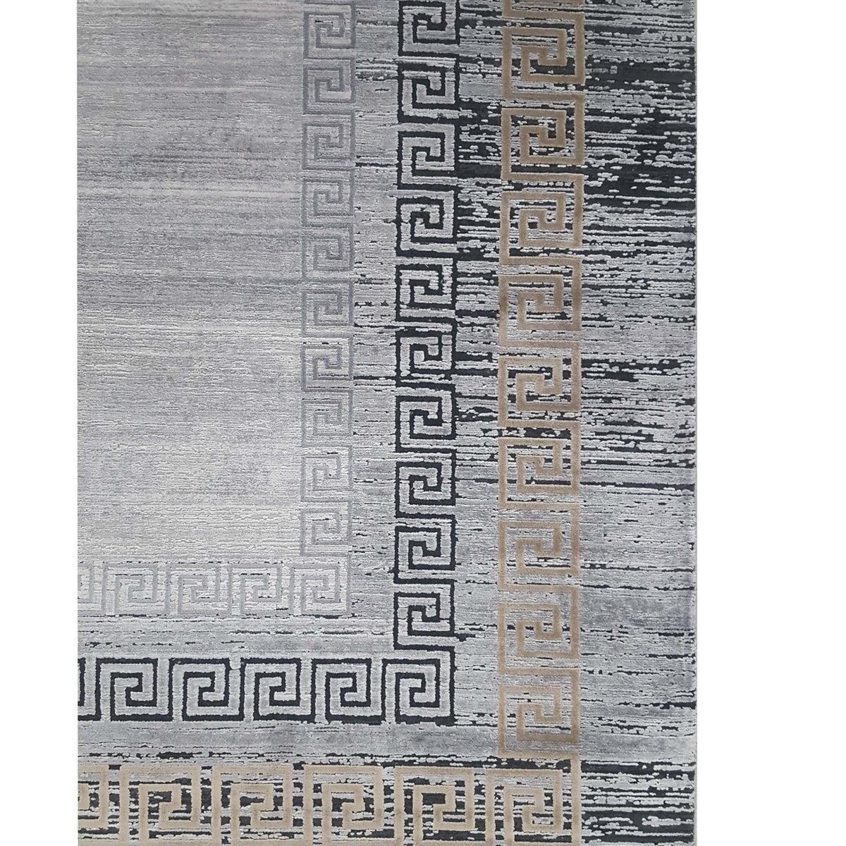 Pacific Ibiza 73184 Black Black Modern Power Loom Rug