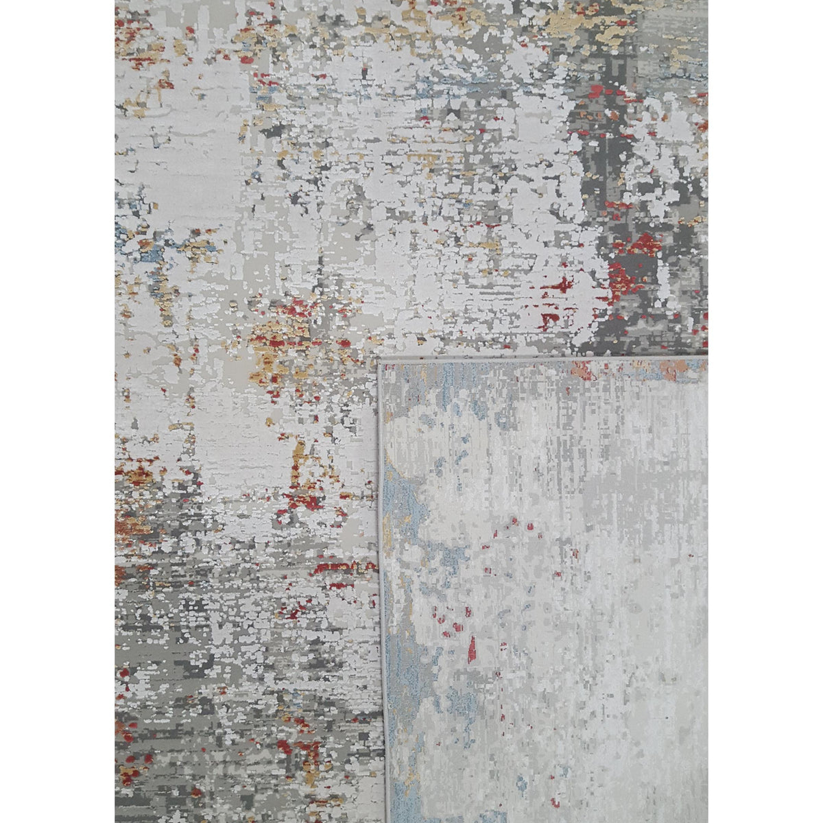 Pacific Ibiza 73186 Grey Multi Modern Power Loom Rug
