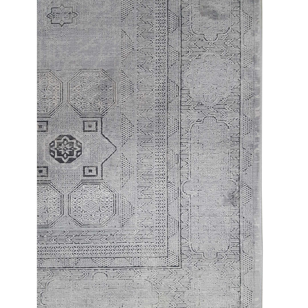 Pacific Ibiza 73195 Grey Grey Modern Power Loom Rug