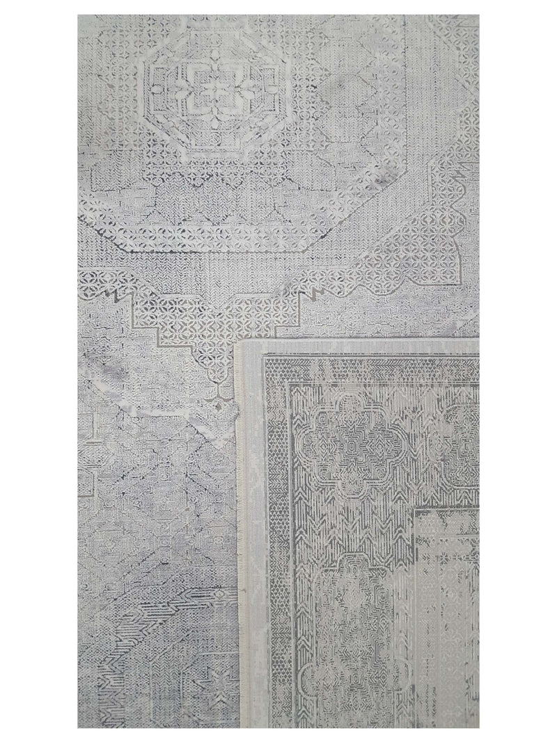 Pacific Ibiza 73195 Grey Grey Modern Power Loom Rug