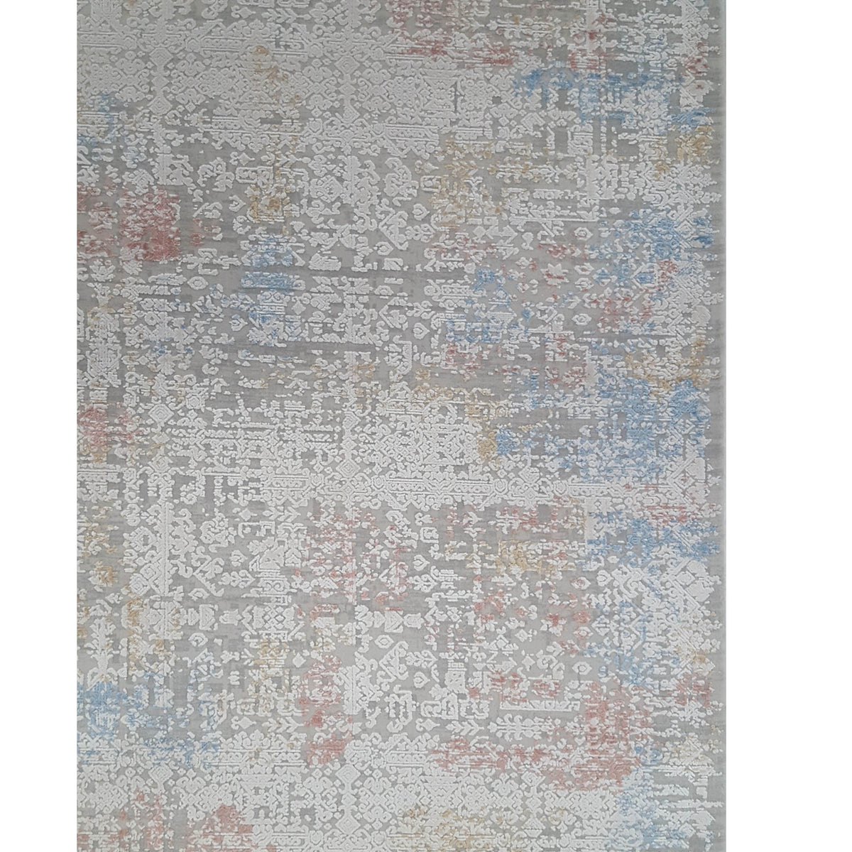 Pacific Ibiza 73197 Lt.Grey Multi Modern Power Loom Rug